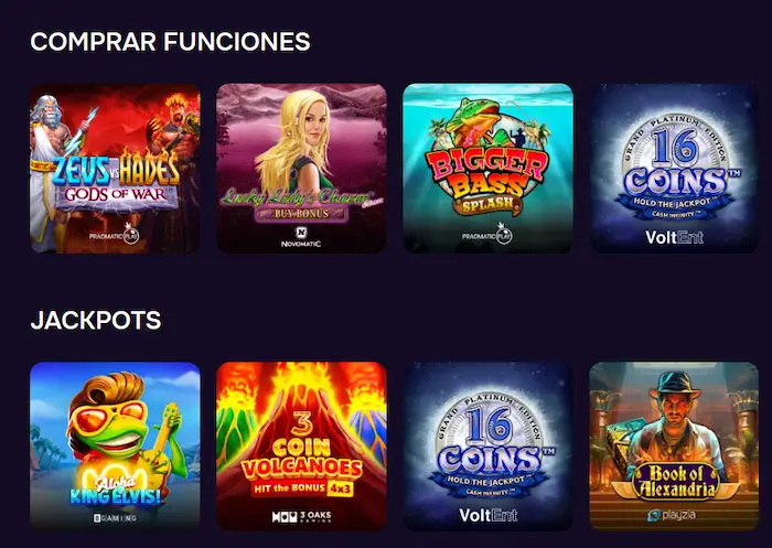 GT Bet Casino juegos