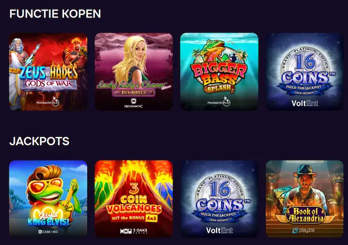 GT Bet Casino Spelaanbod